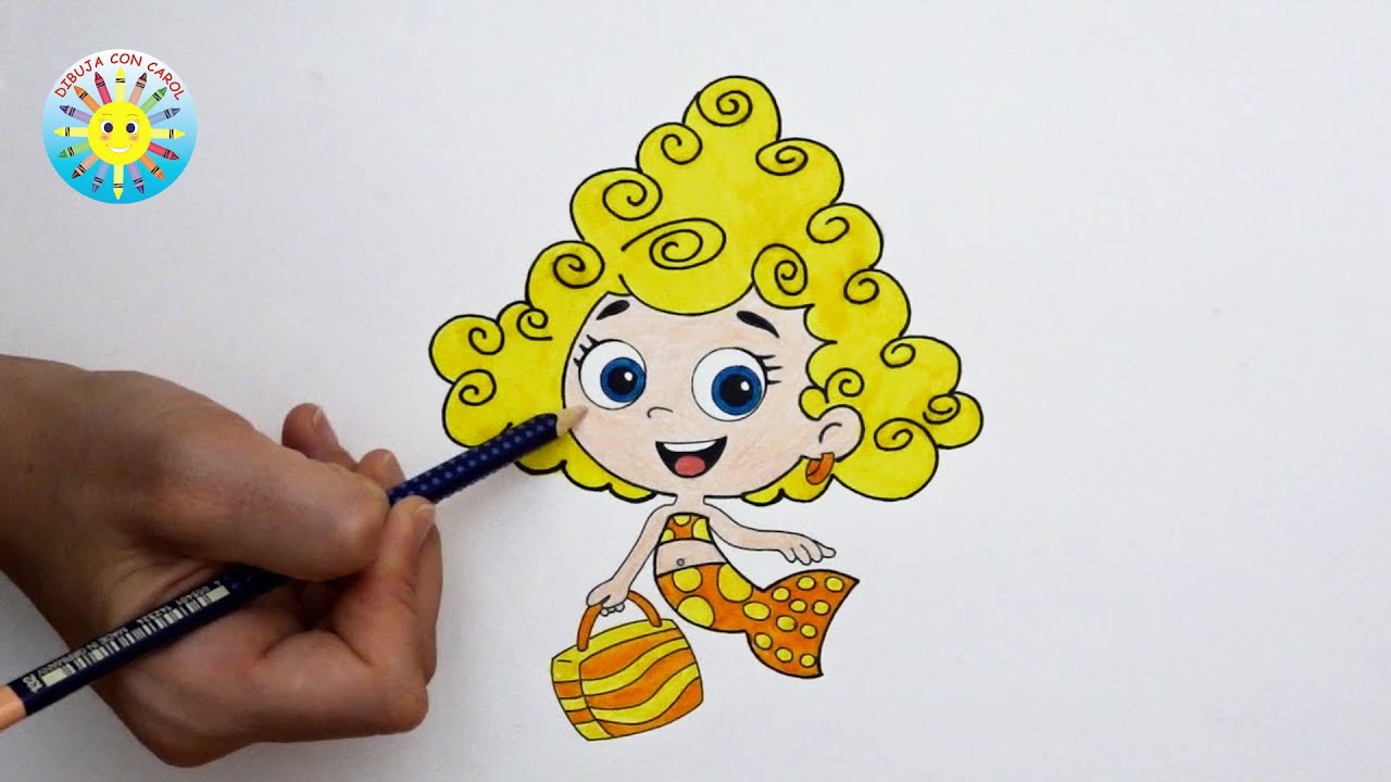 Bubbles Guppies - Deema - Coloring Pages - Pinta y Colorea