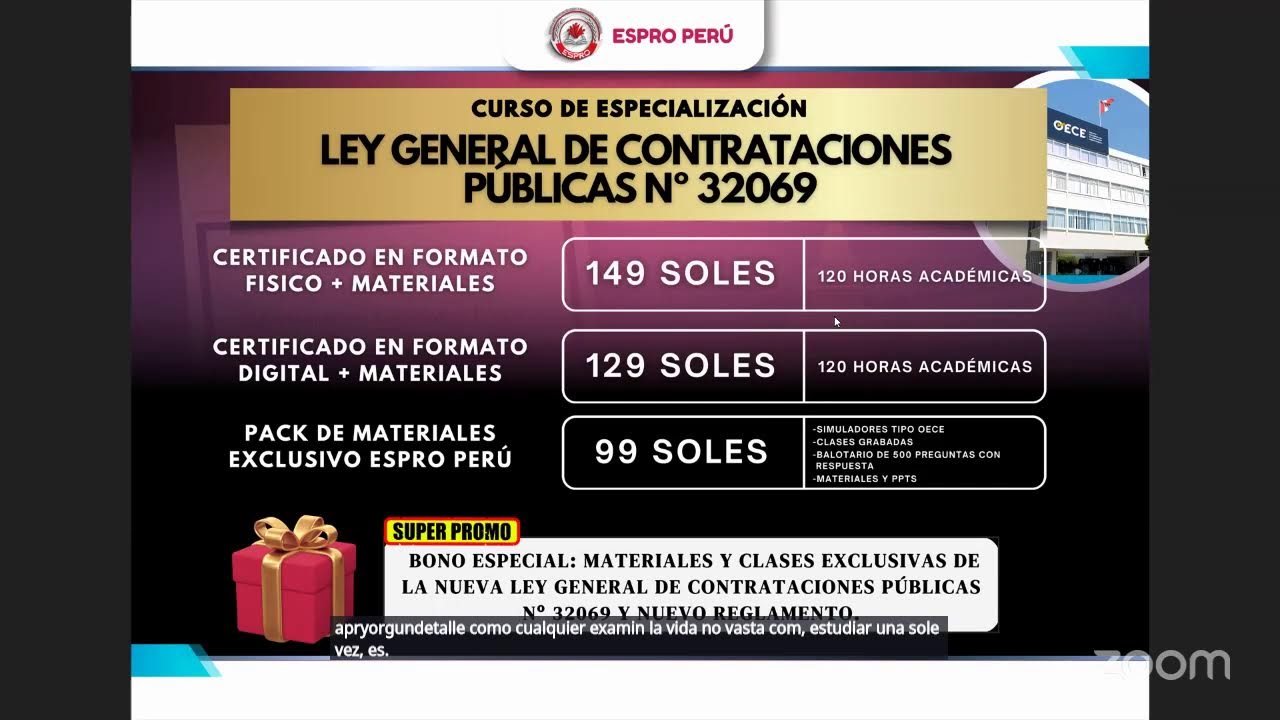SESIÓN 01 - CURSO DE PREPARACIÓN OECE 2026