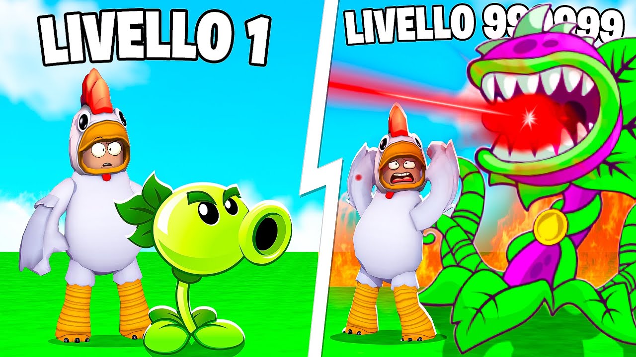 GIOCO A PIANTE CONTRO ZOMBIE SU ROBLOX!!