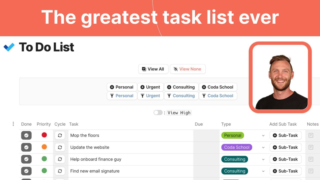 This task list that actually MAKES you more productive