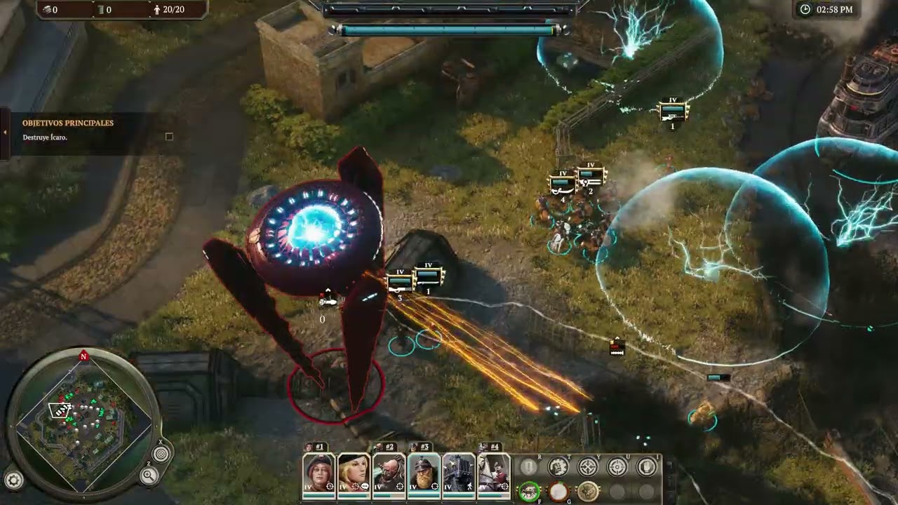 Iron Harvest campaña Sajona parte final: todos contra Icarus y unidos contra Fenris