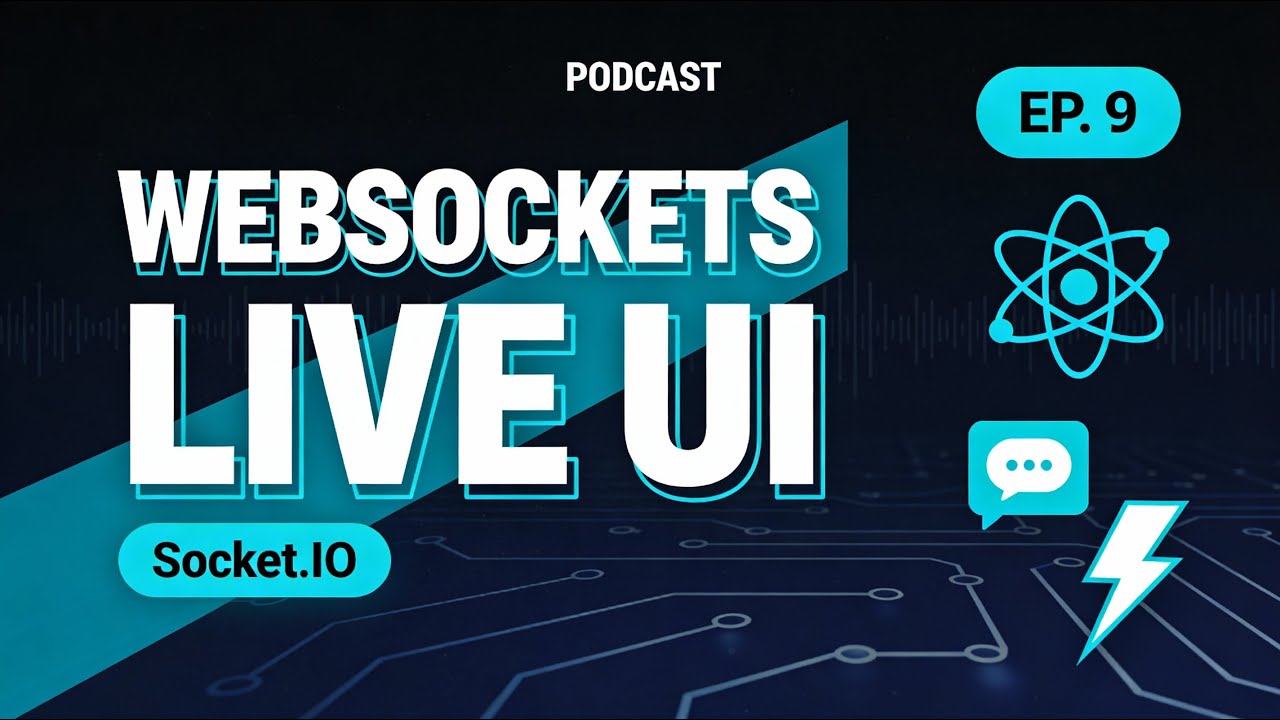Real-Time React Apps (WebSockets + Socket.IO) | React Podcast EP. 9