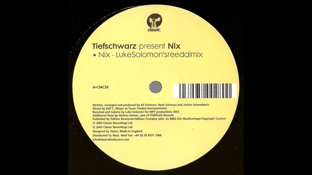 Tiefschwarz  -  Nix - LukeSolomon'sreeddimix