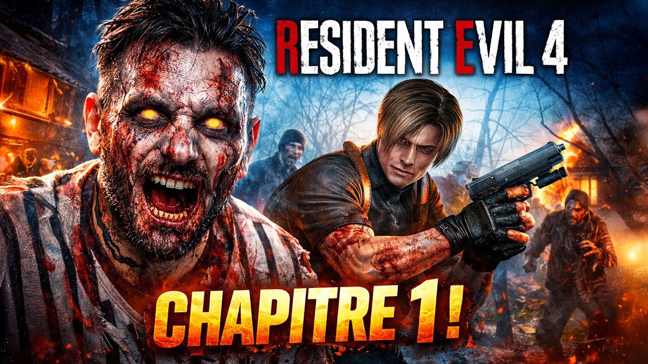RESIDENT EVIL 4 [CHAPITRE 1] -  SAGA COMPLETE RESIDENT EVIL