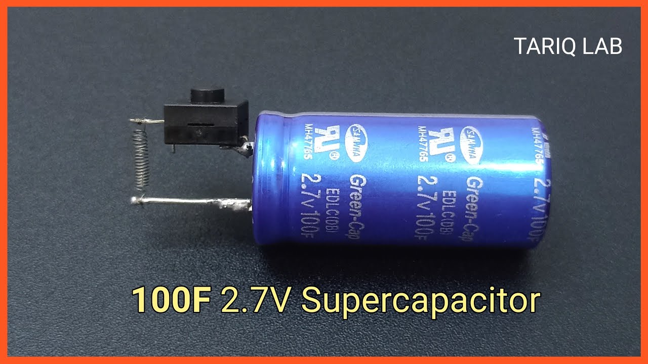 Diy Electric Lighter Using Supercapacitor
