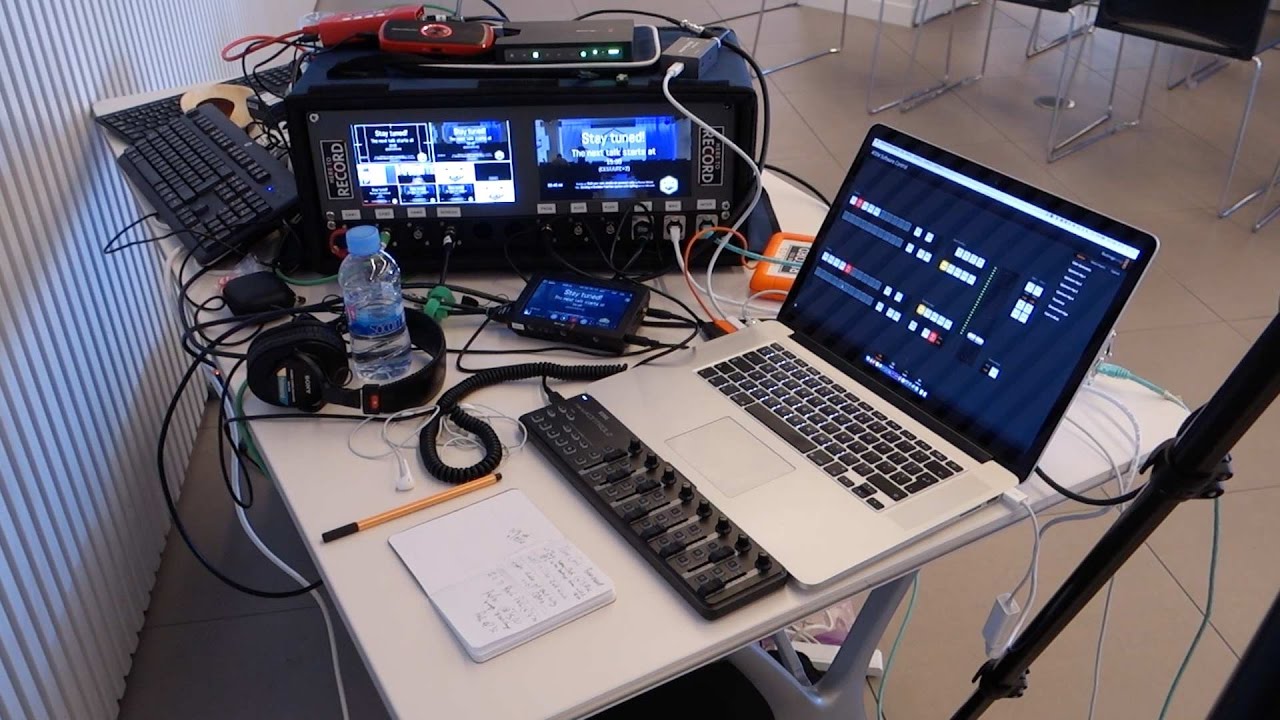 Full Conference Recording Setup - Live Streaming and Live Editing Gear // Show and Tell Ep.16