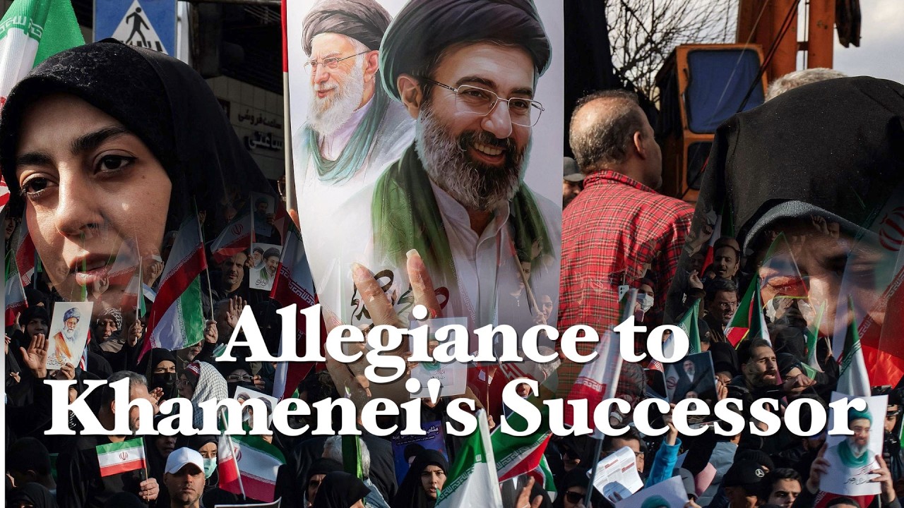 Iran sees massive rally for Mojtaba, pledging allegiance to new leader Khamenei