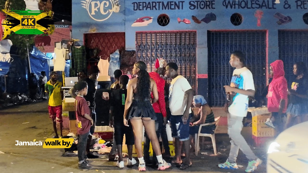 ✓It's Not The Same - Walking Full Tour Of MAY PEN TOWN Grand Market Night In Jamaica 2025 4k 🇯🇲