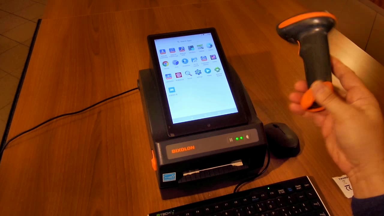 BIXOLON XQ-840  con PASSEPARTOUT MEXAL stampante di etichette con gestionale