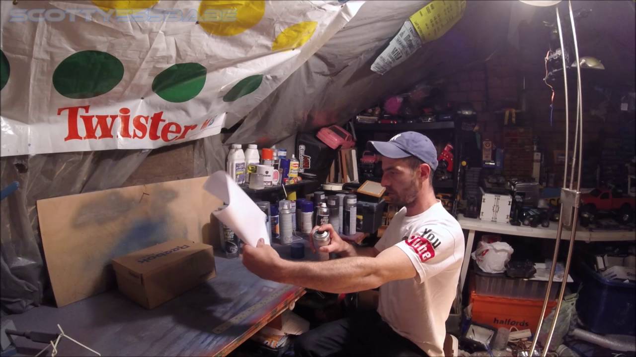 Rc Tips & Tricks (Masking Tape & Paint method) Rc Trucks Tamiya Truescaletrucks