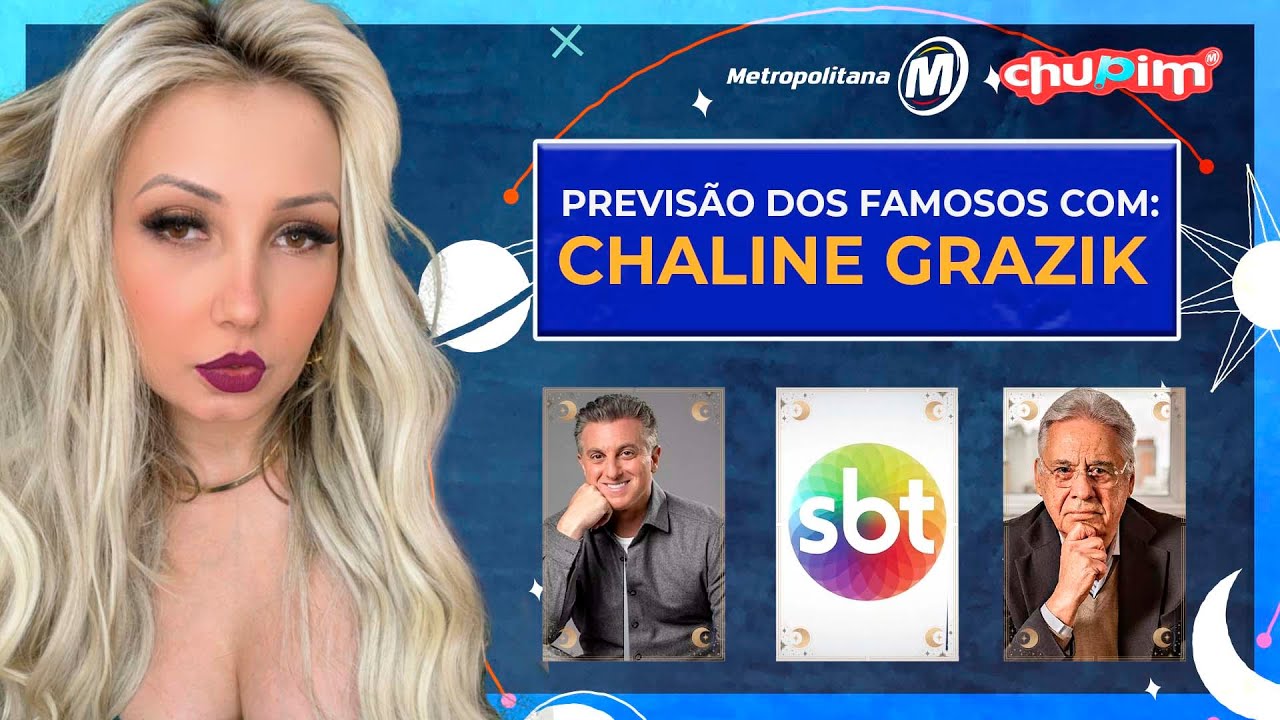 CHALINE GRAZIK FAZ PREVISÃO DOS FAMOSOS