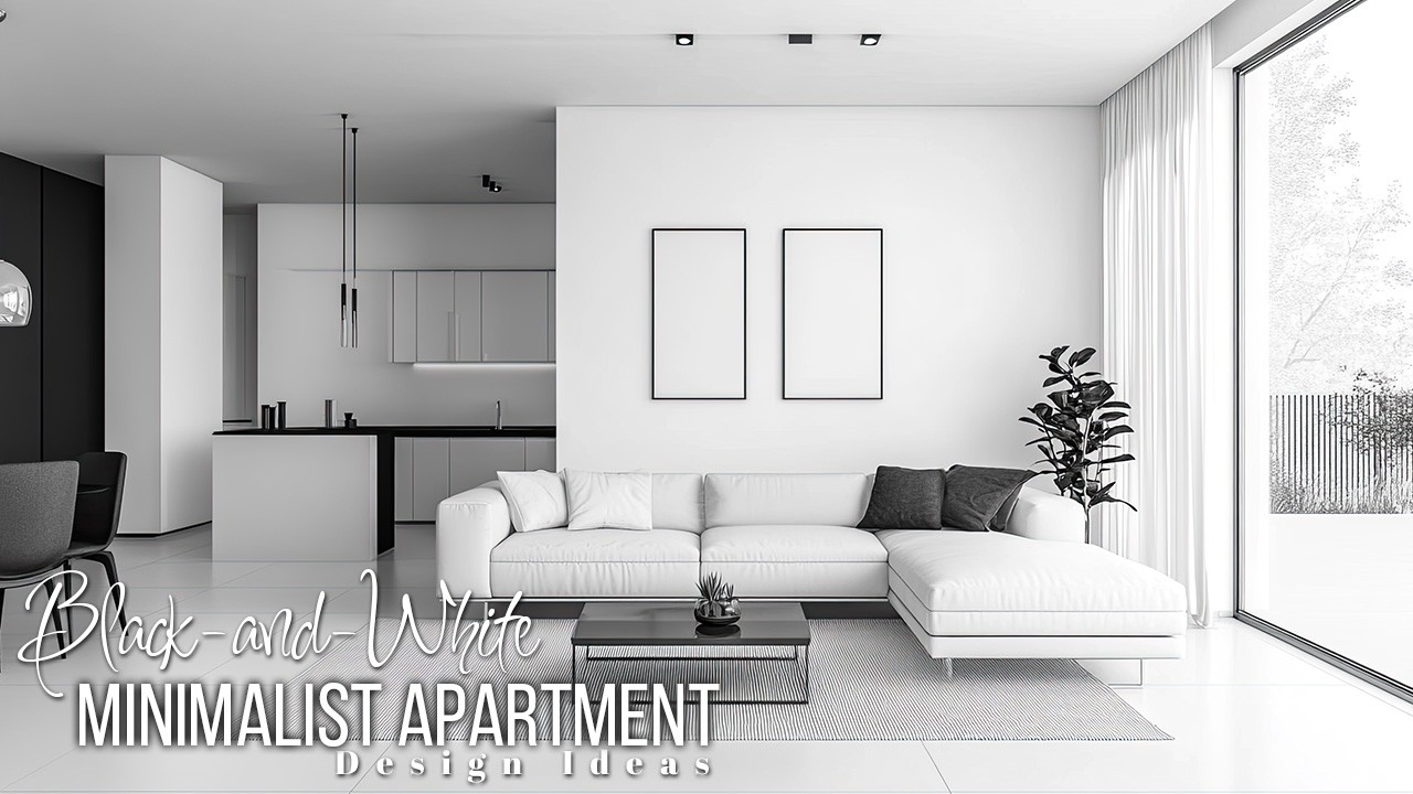 Top Trends in Black-and-White Minimalist Apartment Design for Modern Living