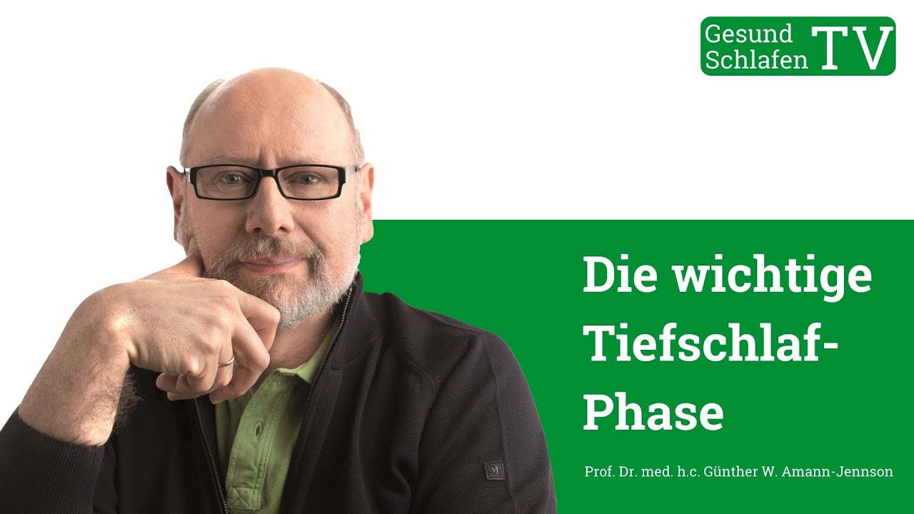 Tiefschlafphase / Tiefschlaf wichtig für körperliche Regeneration und Erholung