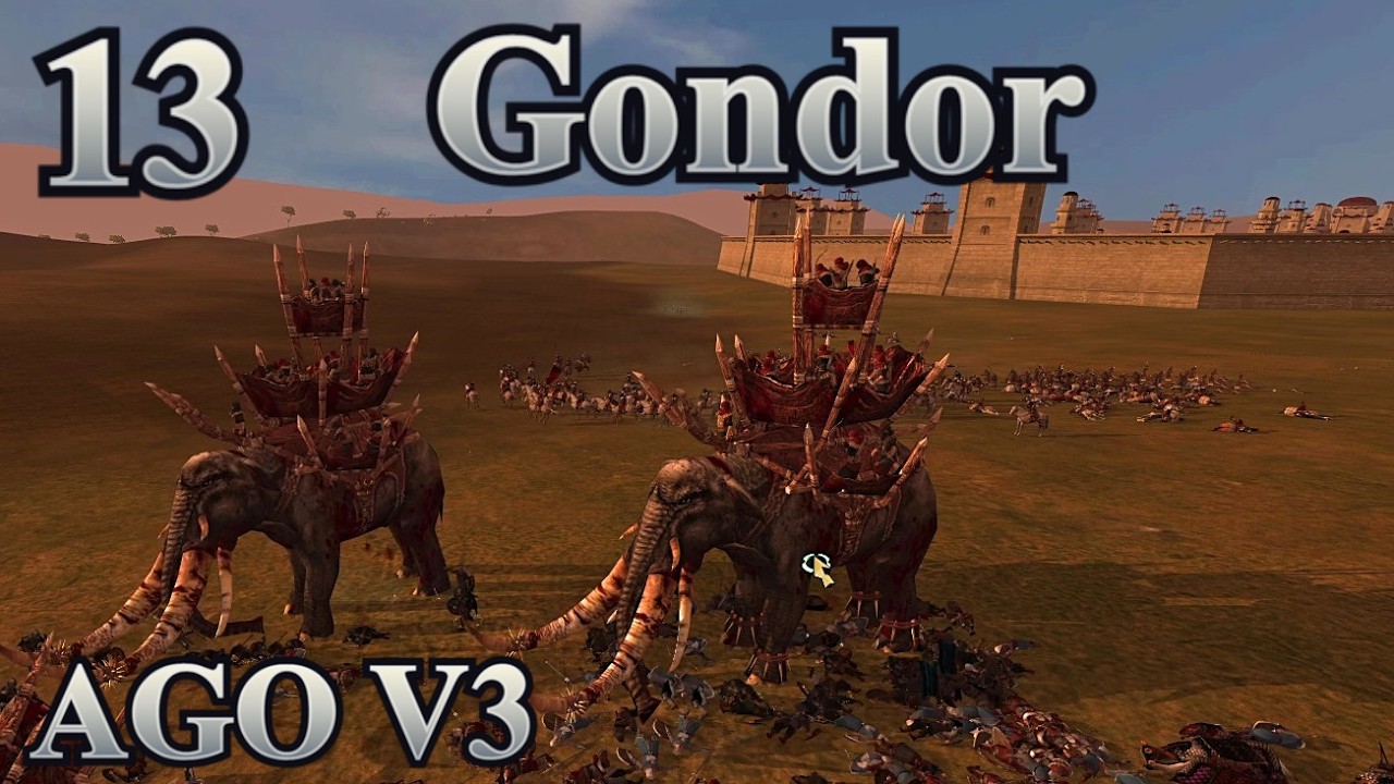 DaC AGO V3.2 - Gondor 13: M&Ucirc;MAKIL! + Shogun 2 Complete Edition Thoughts