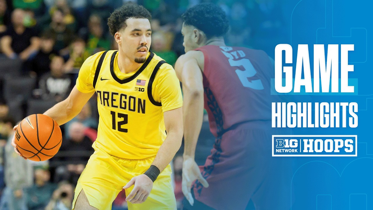 Wisconsin at Oregon | HIGHLIGHTS | Big Ten Men's Basketball | 02/25/2026