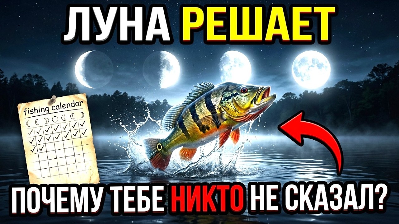 Секретные Часы Рыб — Вот Почему Ты Ничего Не Ловишь