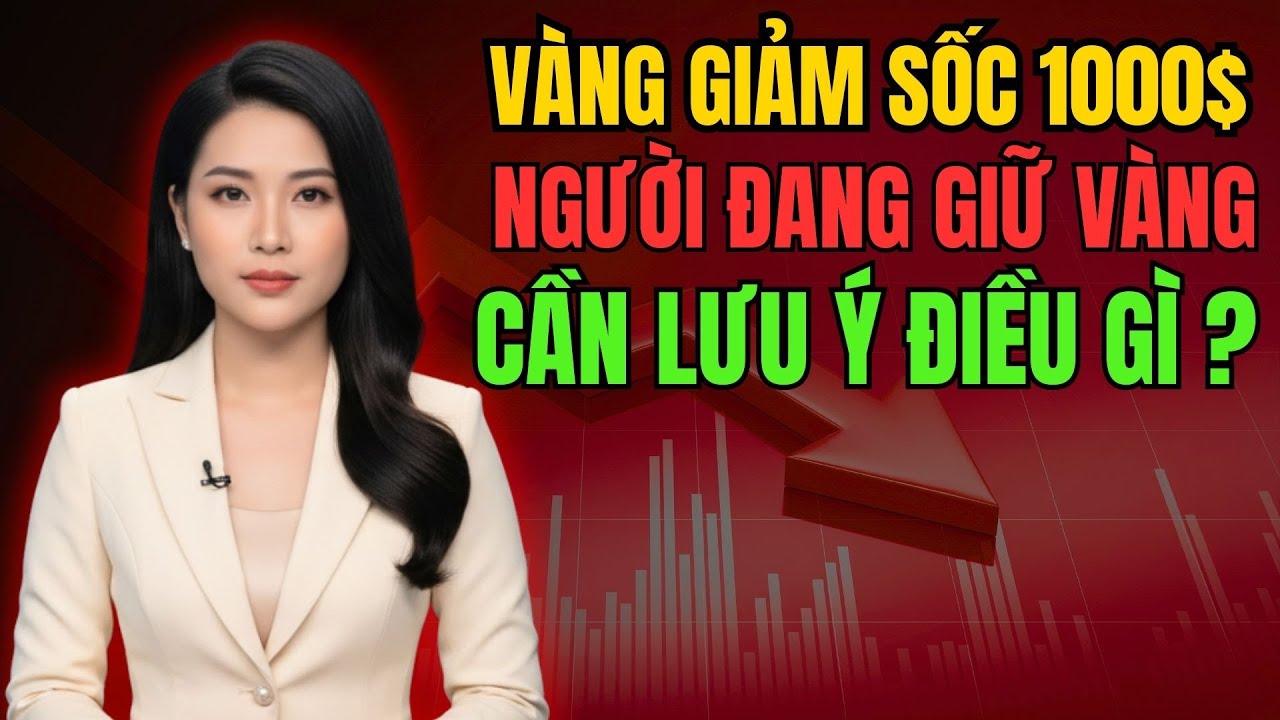 Toàn Cảnh Giá Vàng Lao Dốc Mạnh: Rủi Ro Nào Chờ Người Giữ Vàng Sau Cú Rơi Lịch Sử