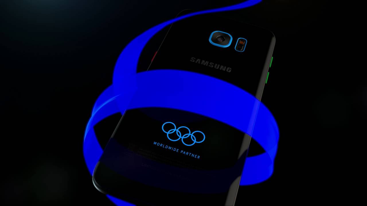 Samsung Galaxy S7 edge - Ediție limitată Jocurile Olimpice Rio 2016 #DoWhatYouCant