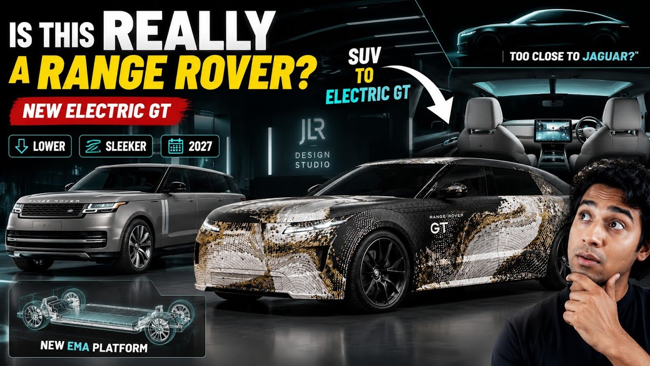 Range Rover GT Electric Previewed: Design, EMA Platform and 2027 Launch