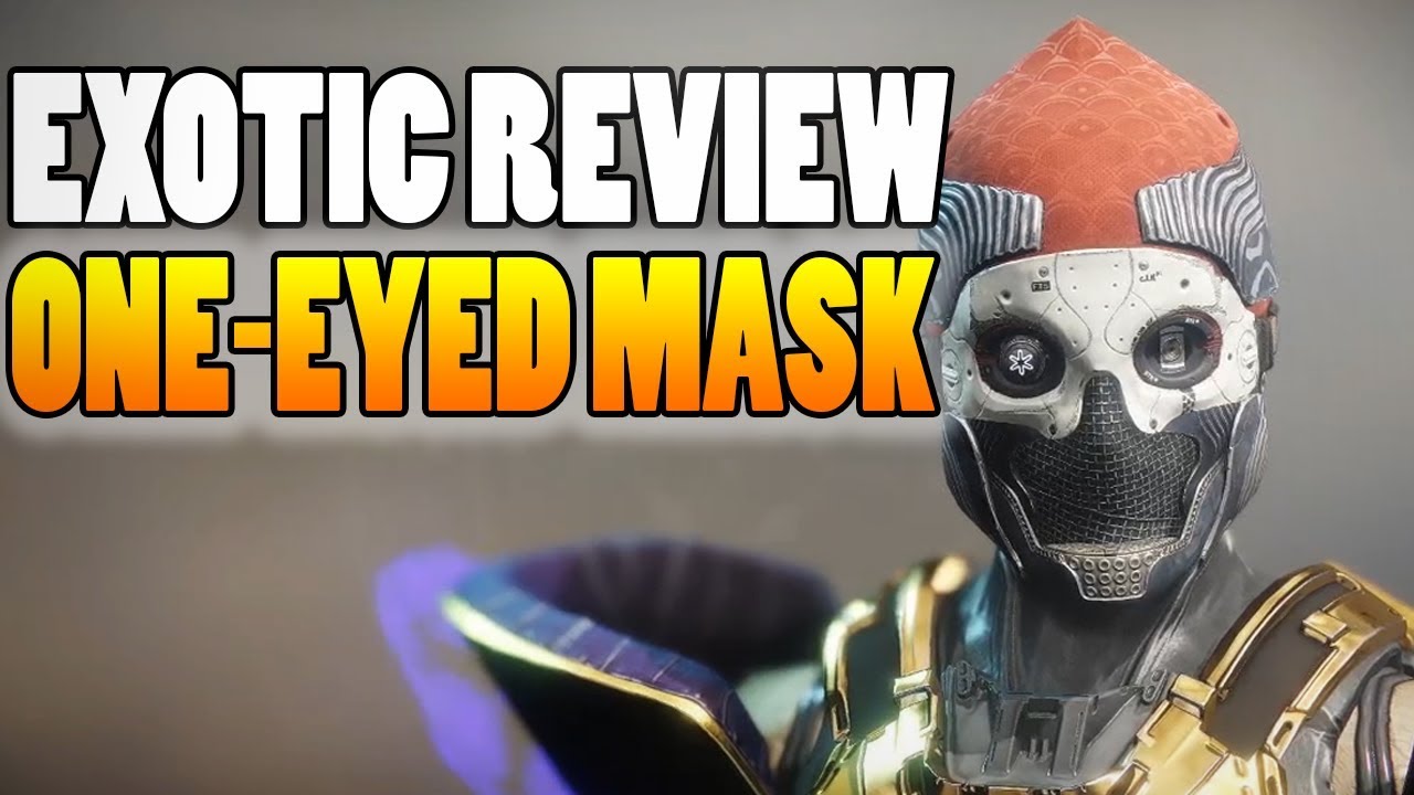 Destiny 2: Exotic Armor Review! ONE-EYED MASK, Epic Titan Helmet (Forsaken)