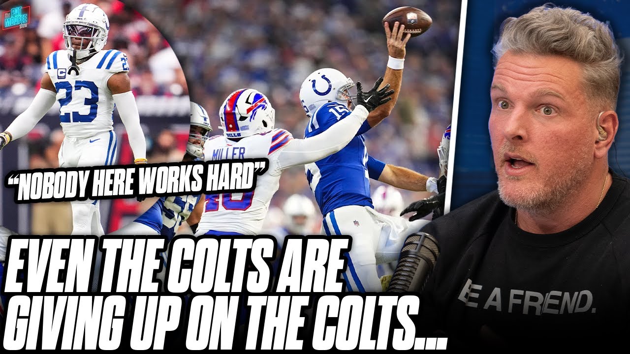 Pat McAfee's Thoughts On Colts Captain Saying Team 