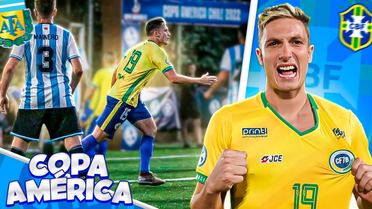 BRASIL vs ARGENTINA - O MAIOR CLÁSSICO DO MUNDO  - (Seleção Brasileira de Fut7)