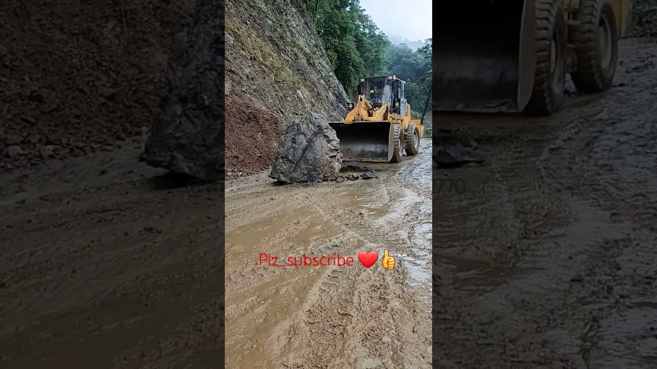 #ytshort #stone #loader #hills #mud #shortfeed #jcb #push #pleasesubscribe