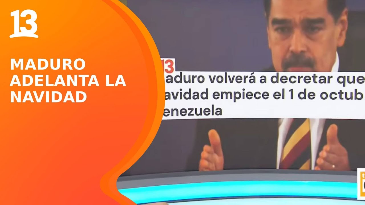 Maduro adelanta navidad en medio de conflicto militar | Tu Día
