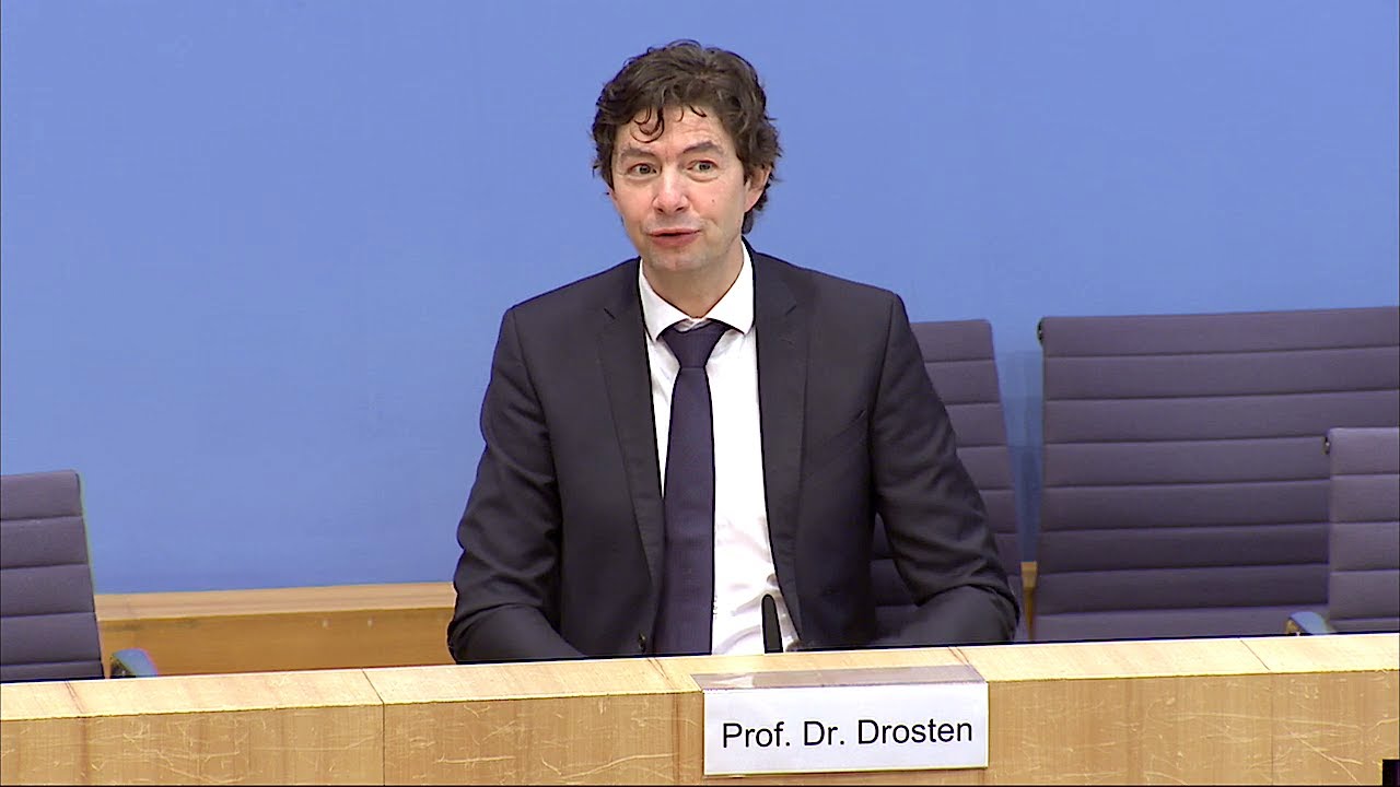 Prof. Dr. Christian Drosten in der BPK am 22.01.2021 (Ultra Cut #10)