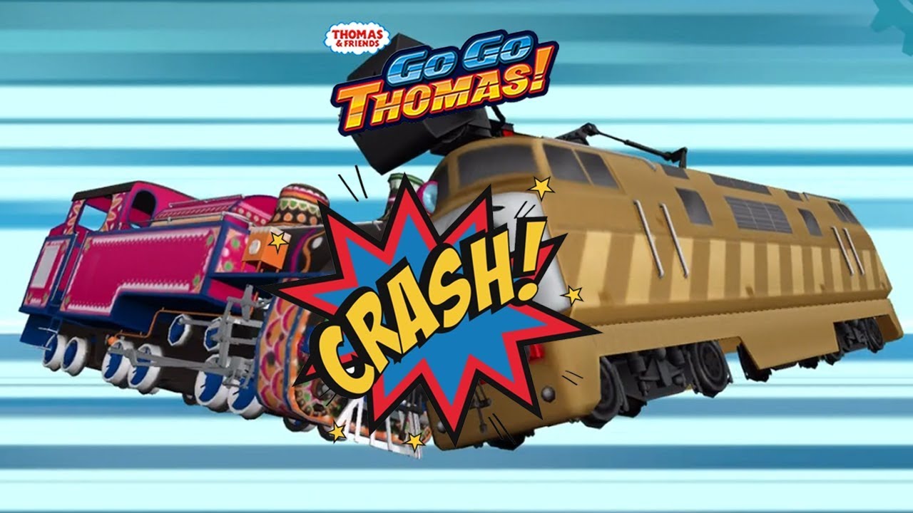 Thomas & Friends: Go Go Thomas - Ashima vs Diesel 10 Crash Racing ??