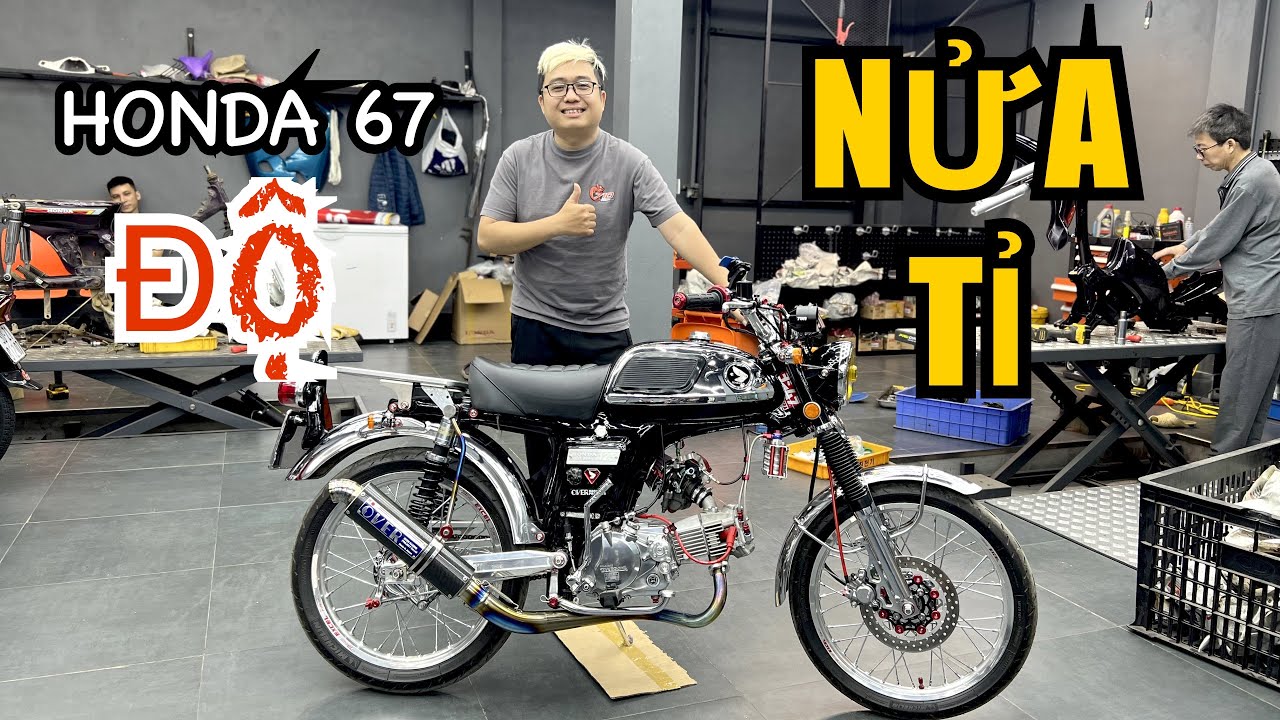 NHỮ QUỐC TUẤN| Review chiếc HonDa 67 Độ siêu đẹp của thiếu gia Hà Thành ❤️