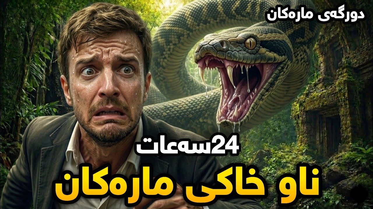 مستەربیست: ٢٤ سەعات مانەوە 😱 لە دورگەی مارەکان🐍، یەک پێوەدان دەیان کوژێت🤯