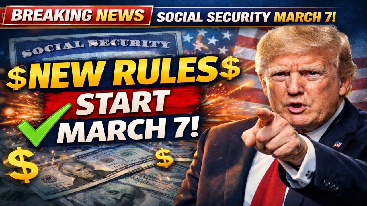Social Security March 7 Update: NEW RULES STARTS ! ARE YOU READY