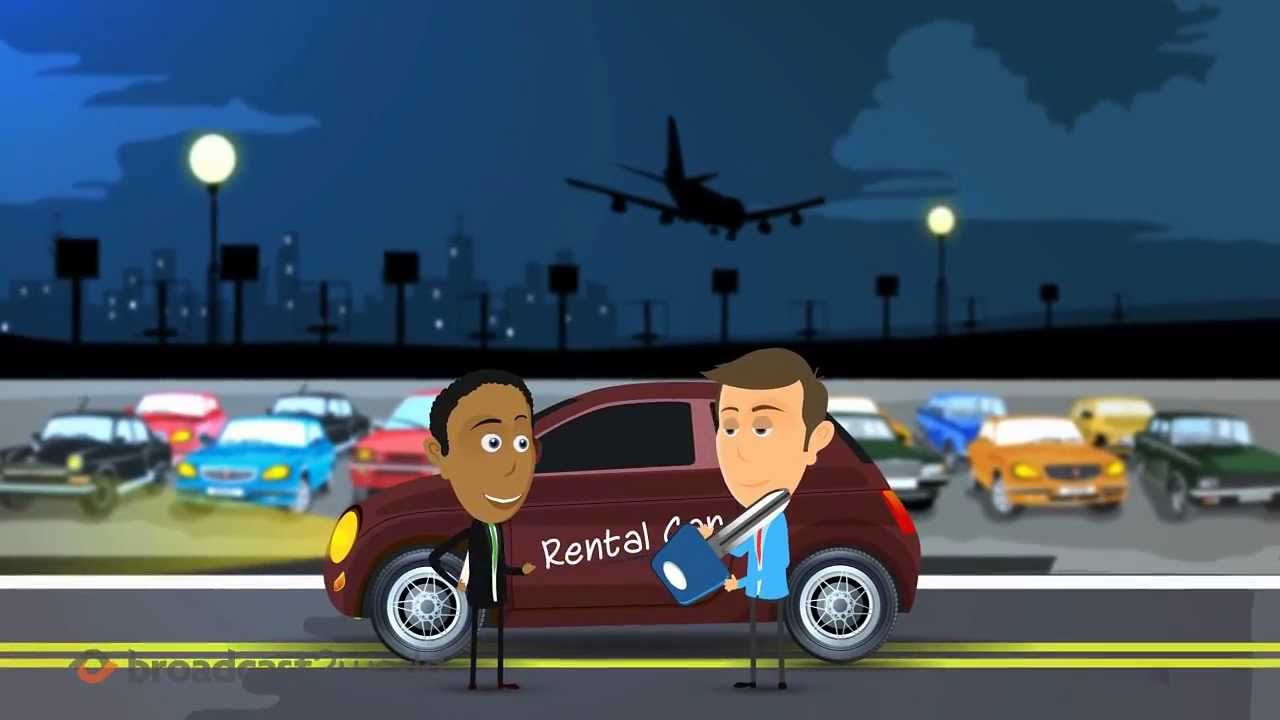 2D Animation For Car Rental Coupon Finder | Zalyn