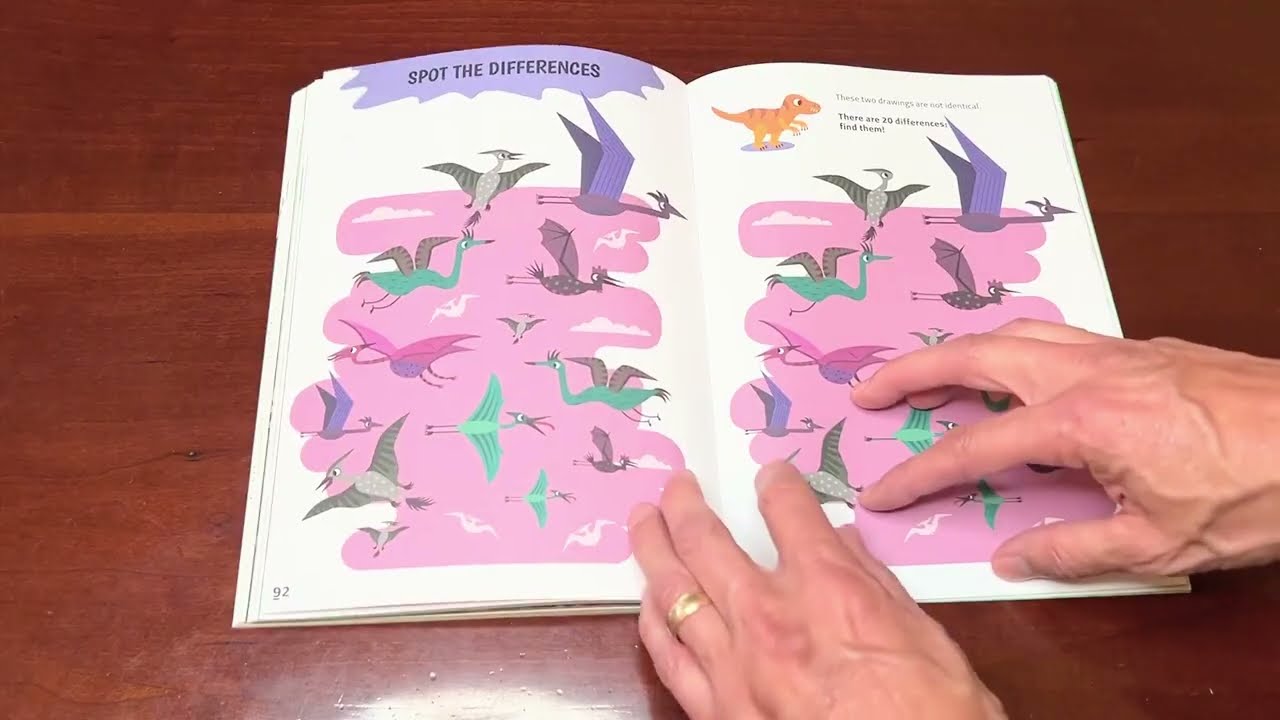 Peek Inside DINOSAUR BOREDOM BUSTER By Matthew Clark
