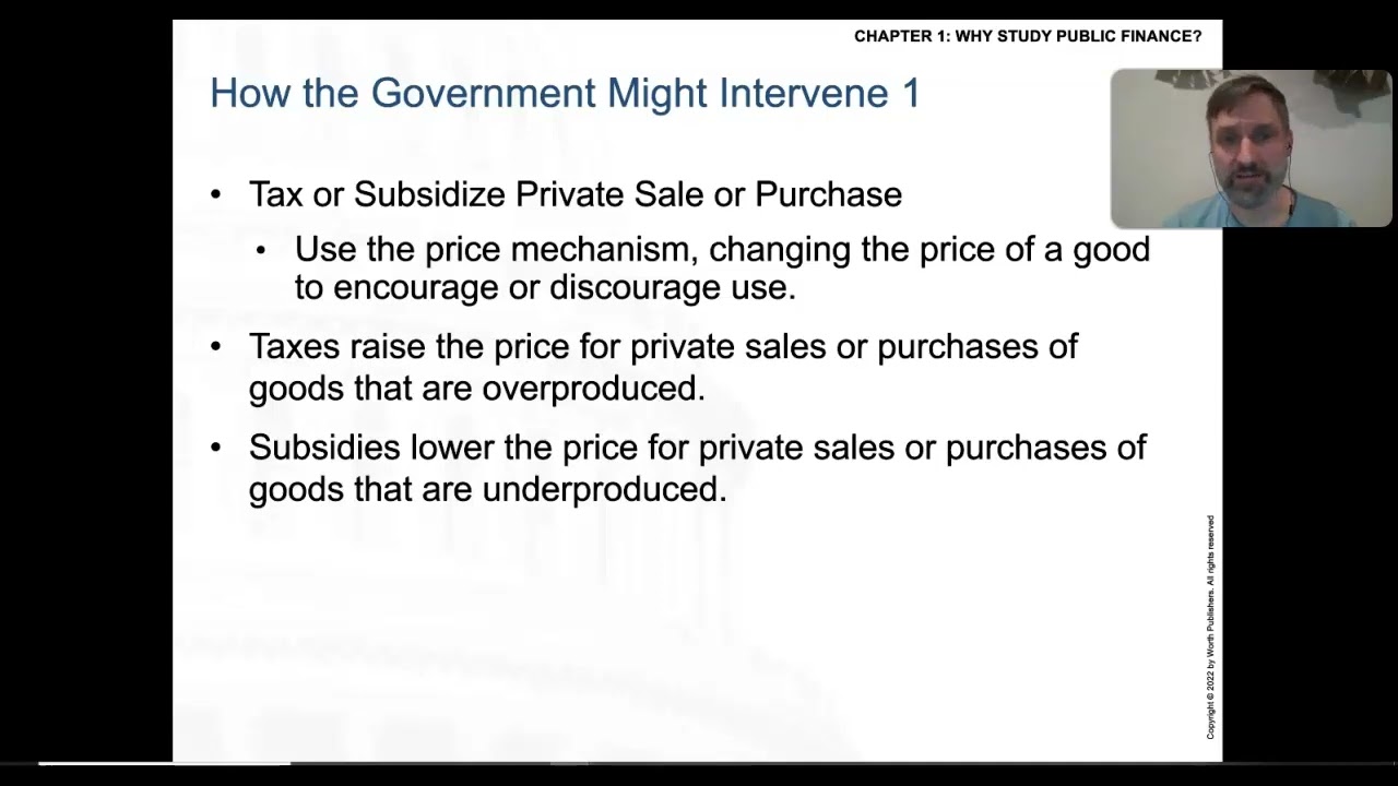 The Four Questions of Public Finance