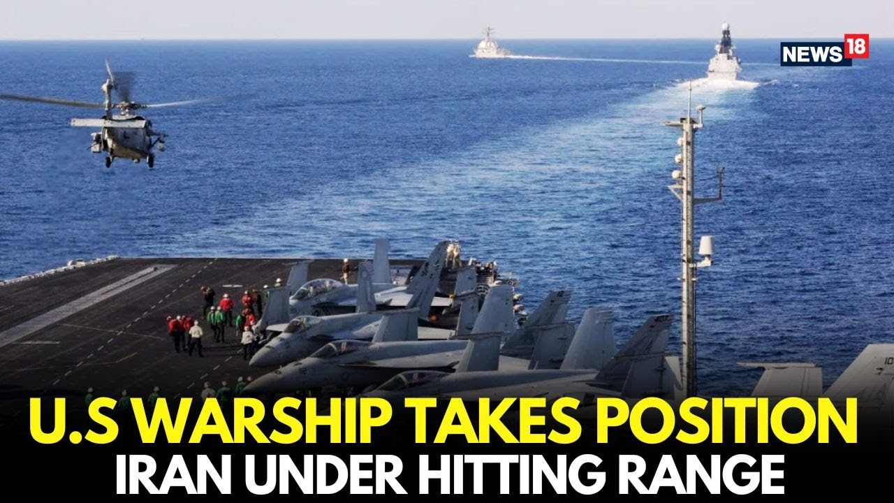 US Warship Near Iran | Tehran Under Strike Range? | Global War Fears Rise LIVE
