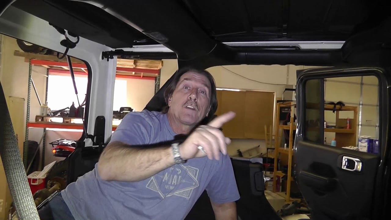 Установка потолочной панели Sky One-Touch Power Top Hothead | Потолочные панели Hothead