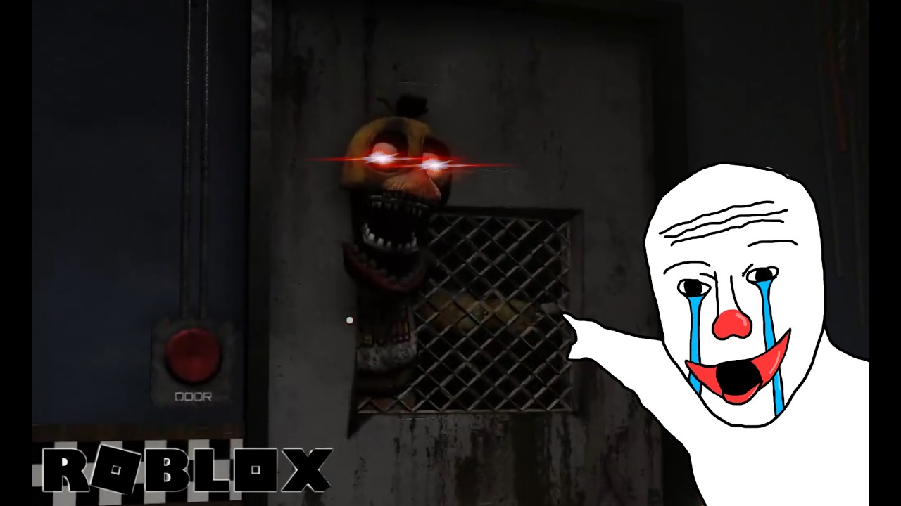 Chica can go through walls?   fnaf in roblox