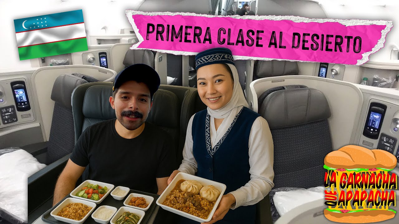 SOBREVIVIENDO 27 HORAS en un AVI&Oacute;N para comer en EL DESIERTO | La garnacha que apapacha