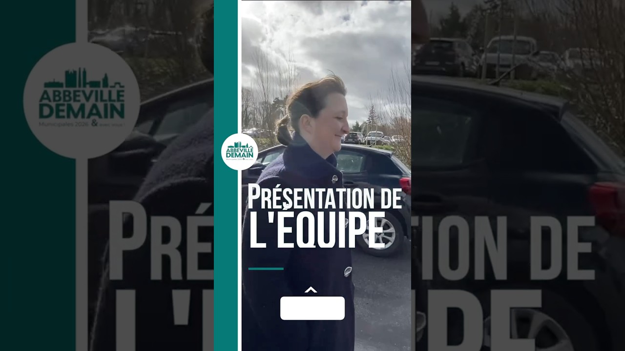 👥 Présentation de l’équipe d’Abbeville demain, la parole à Élodie Becue 👥