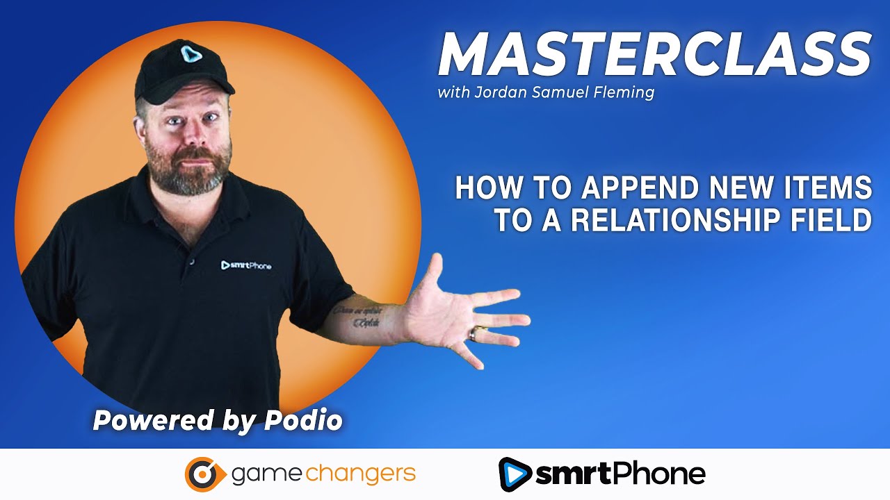 How to append new items to a Podio relationship field