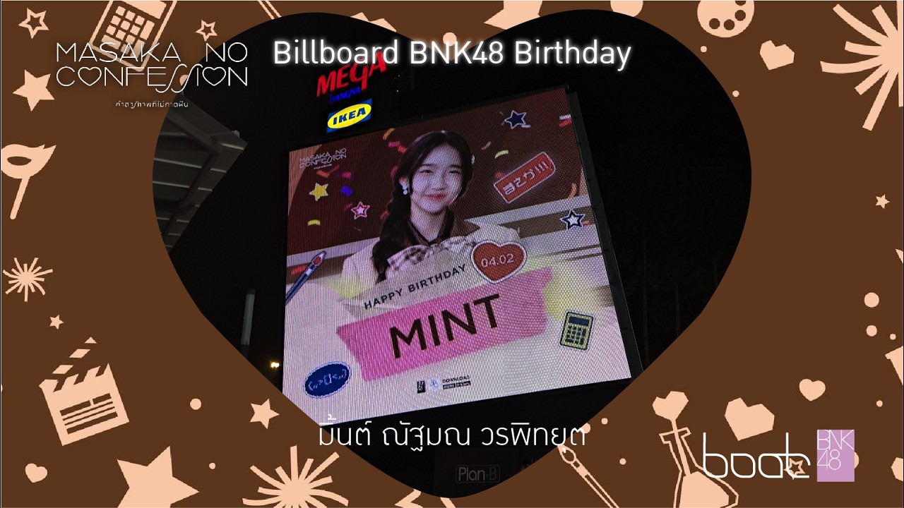 [Billboard BD 2026] 16th Years Mint BNK48 / Bangkok & Samut Prakan