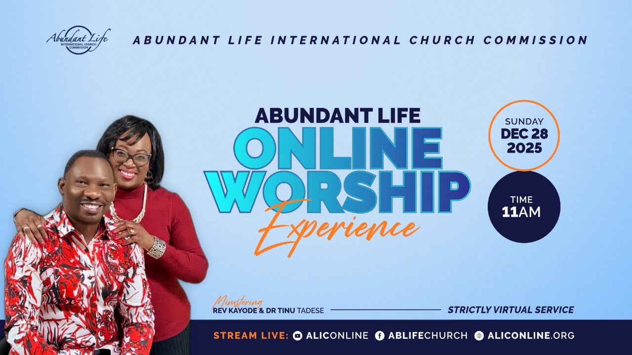 A L O W E |  Rev Kayode Tadese  |  Dec 28, 2025