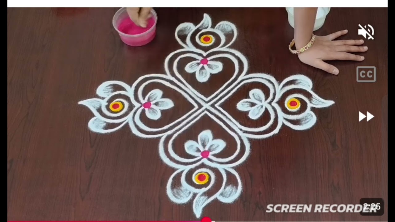 Maghamaasam Friday muggulu 🌹 simple rangoli degins 🌹 mahashivratri special muggulu 🌹