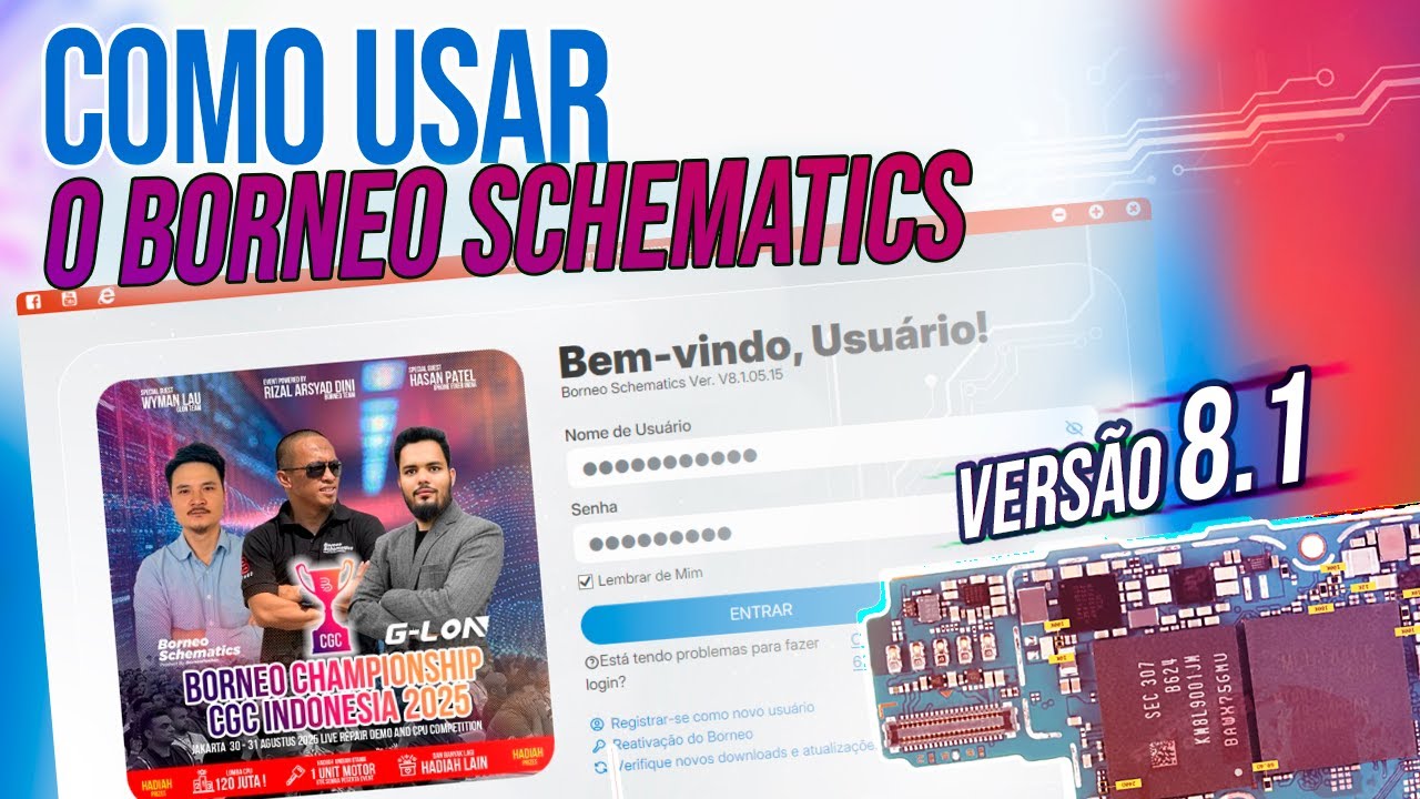 COMO USAR O BORNEO SCHEMATICS [PASSO A PASSO]
