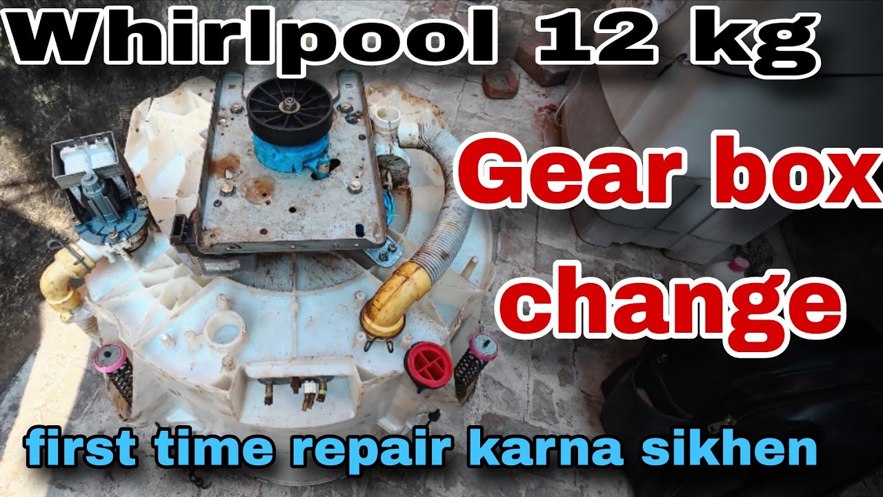How to change washing machine Gear box | whirlpool washing machine change kese kare || 