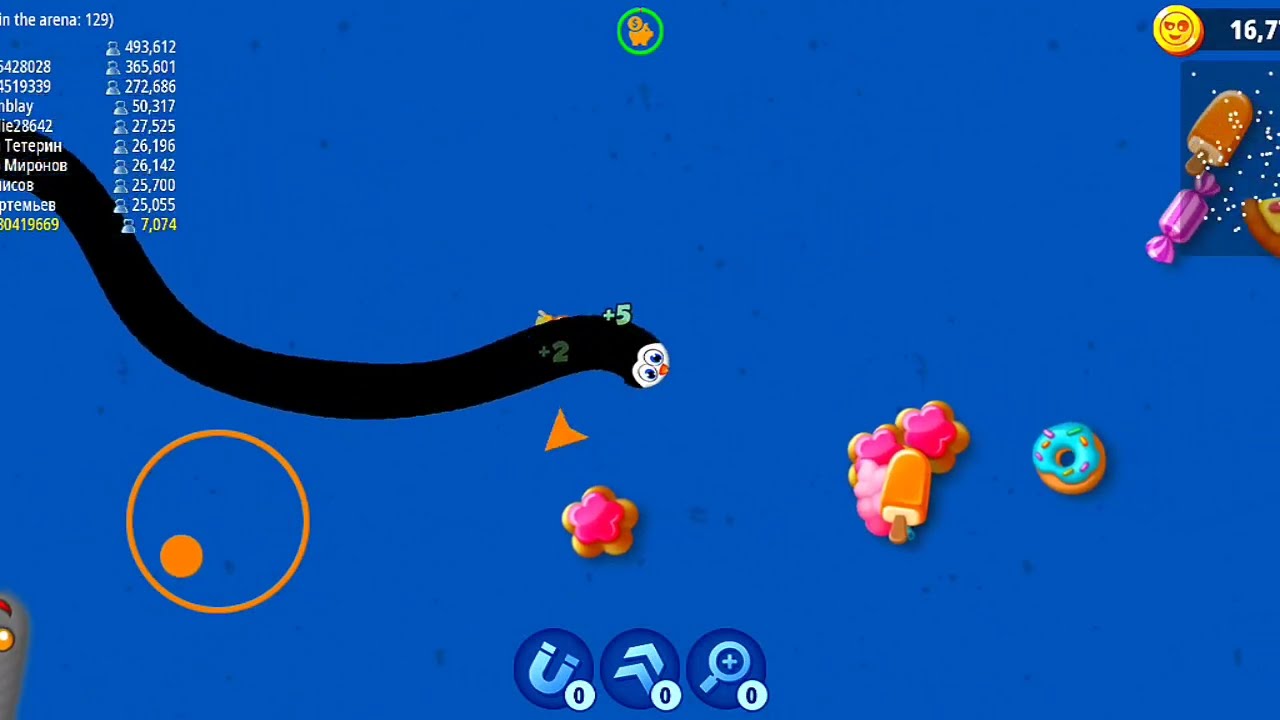 🐍 Worms zone.io | Biggest Magic Slither Snake Gameplay |Saamp wala game| Rằn Săn Mồi #1 XBUDDYGAMING