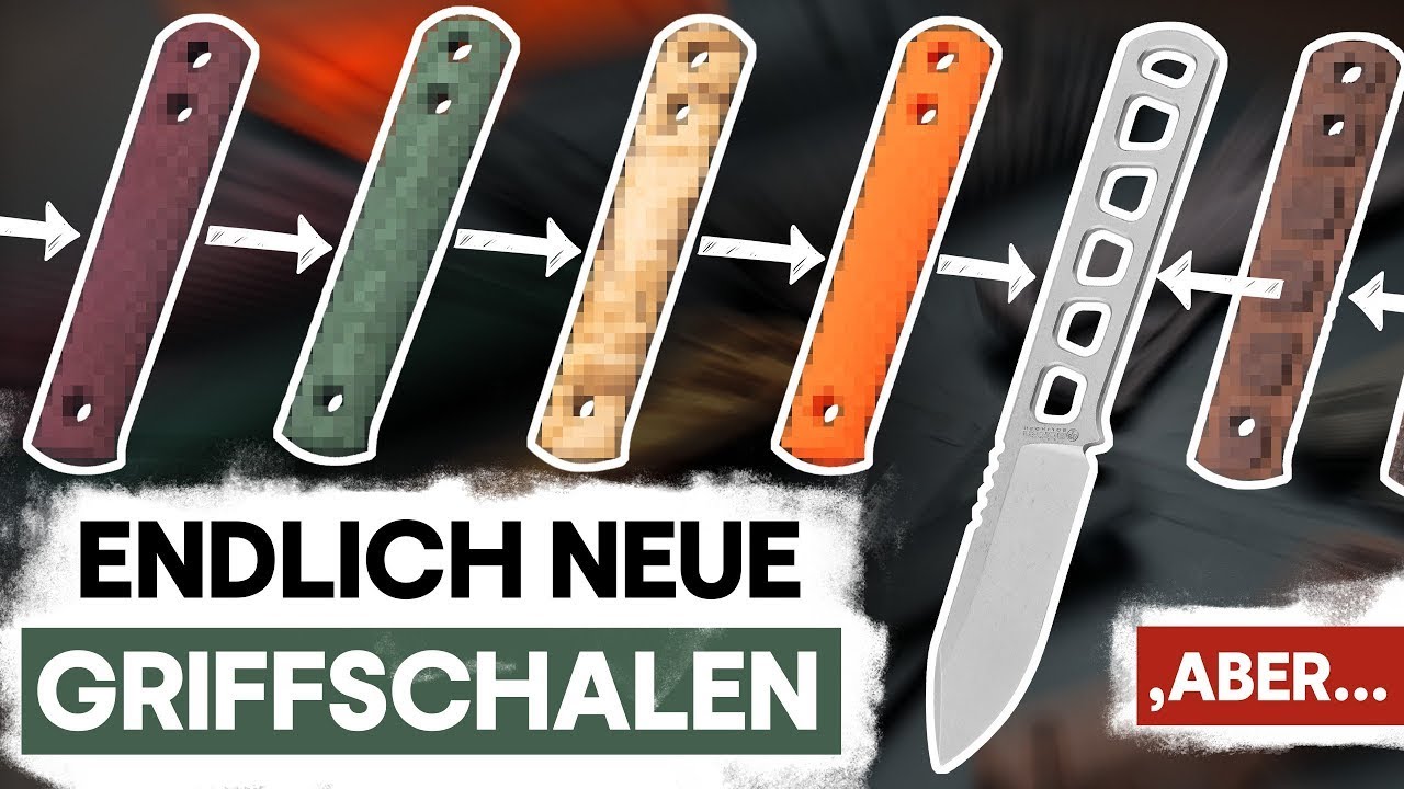 Nicht verpassen! 🚨 EXKLUSIVE Griffschalen für das BFF Packlite Messer! | Böker Solingen