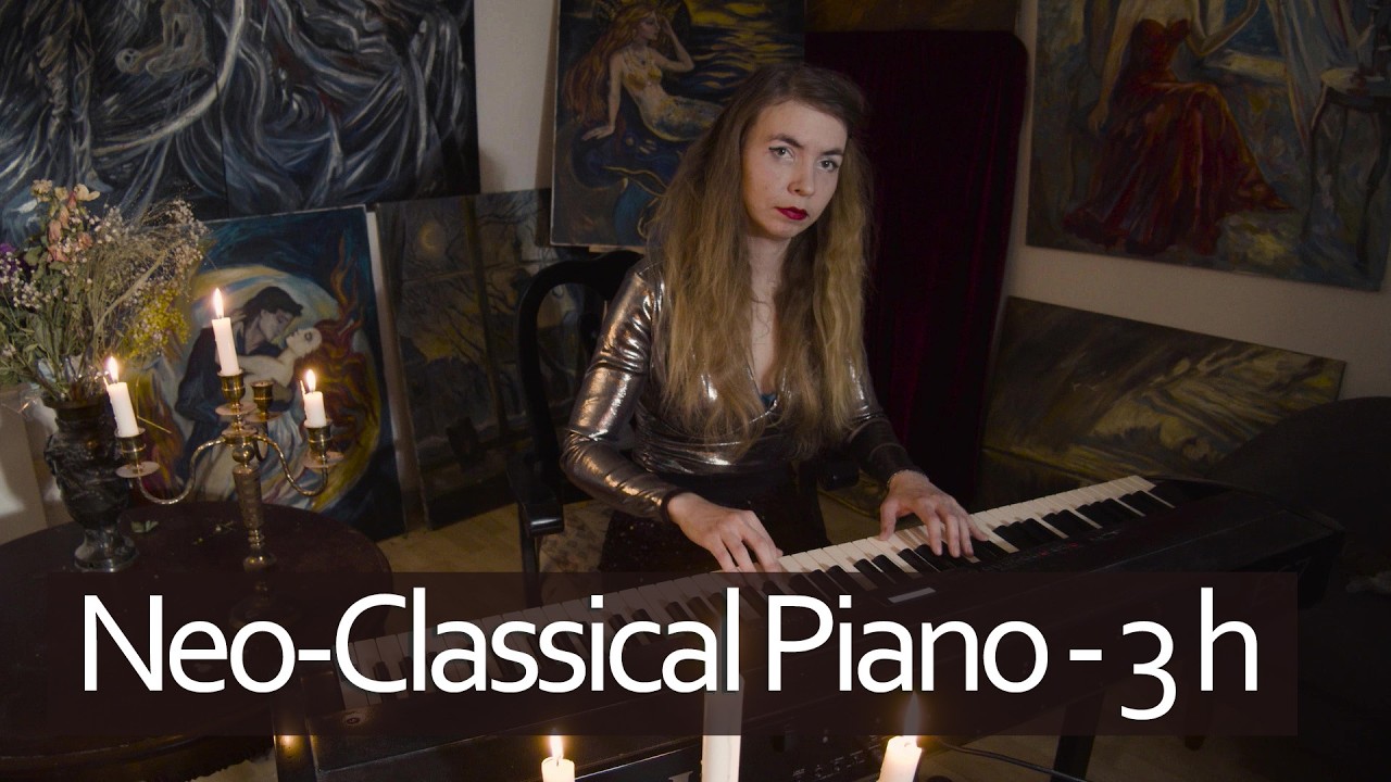 Neo-Classical Romantic Piano by Candlelight — 3 Hours of Solo Piano played by composer Diana Ringo